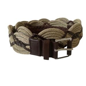 Braided Tan and Brown women’s Boho Belt